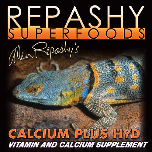 Repashy Calcium Plus HyD Reptile & Amphibian Vitamin and Calcium Supplement 85g