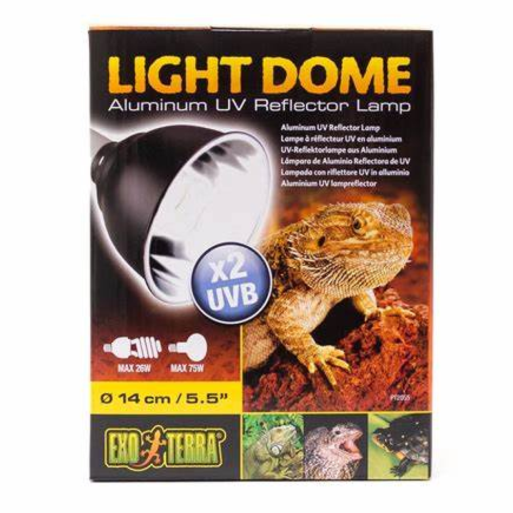 Exo Terra Light Dome UV Reflector Lamp 14cm