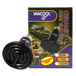 Wacool Flat Type Ceramic Heat Emitter - Black 75W
