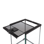 Wacool Mini Glass Reptile Terrarium 21x21x30cm