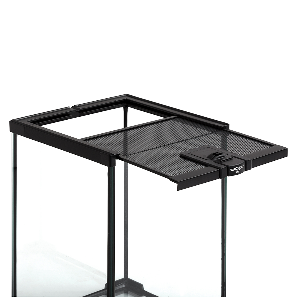 Wacool Mini Glass Reptile Terrarium 21x21x30cm