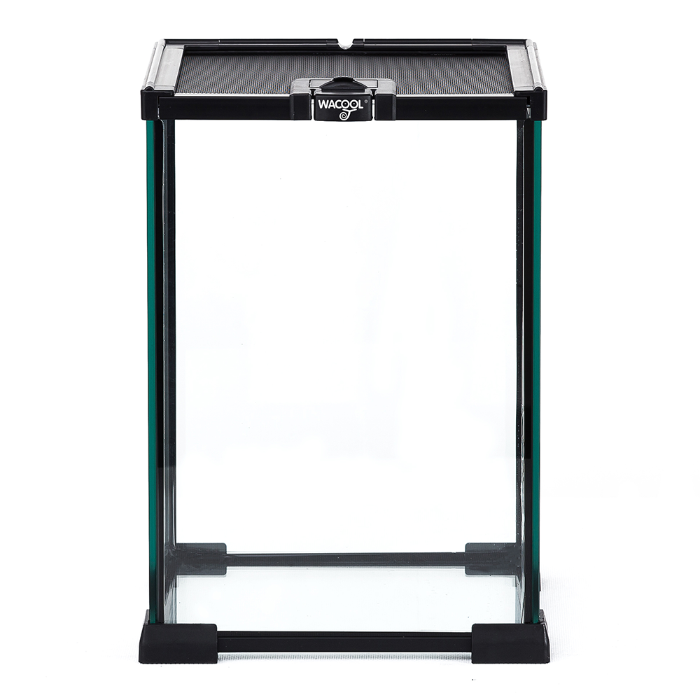 Wacool Mini Glass Reptile Terrarium 21x21x30cm