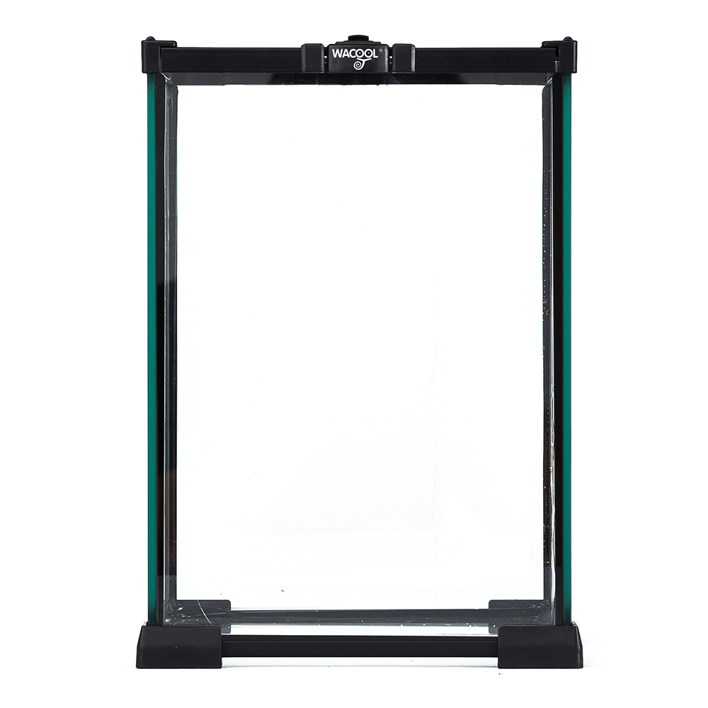 Wacool Mini Glass Reptile Terrarium 21x21x30cm