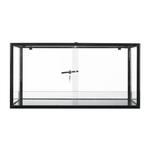 Wacool Knock Down Terrarium Sliding Doors 122x45.7x45.7cm