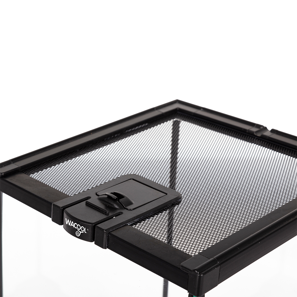 Wacool Mini Glass Reptile Terrarium 21x21x30cm