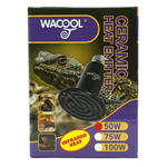 Wacool Flat Type Ceramic Heat Emitter - Black 50W