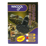 Wacool Flat Type Ceramic Heat Emitter - Black 75W