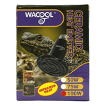 Wacool Flat Type Ceramic Heat Emitter - Black 100W