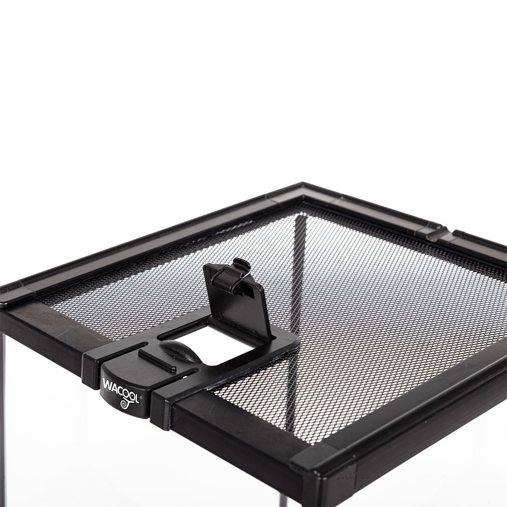 Wacool Mini Glass Reptile Terrarium 21x21x30cm