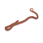 Hypomelanistic African House Snake