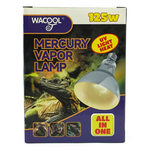 Wacool All in One UV Light Heat Mercury Vapor Lamp 125W