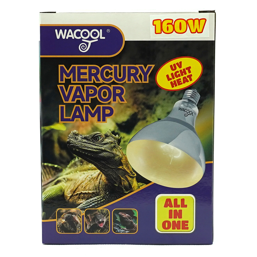 Wacool All in One UV Light Heat Mercury Vapor Lamp 160W