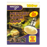 Wacool All in One UV Light Heat Mercury Vapor Lamp 100W