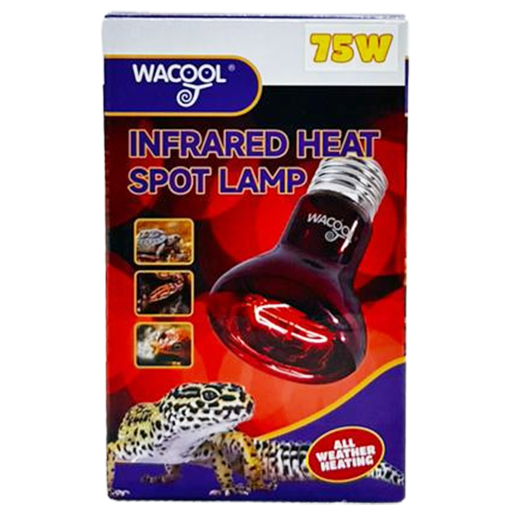 Wacool Infrared Heat Spot Lamp75W
