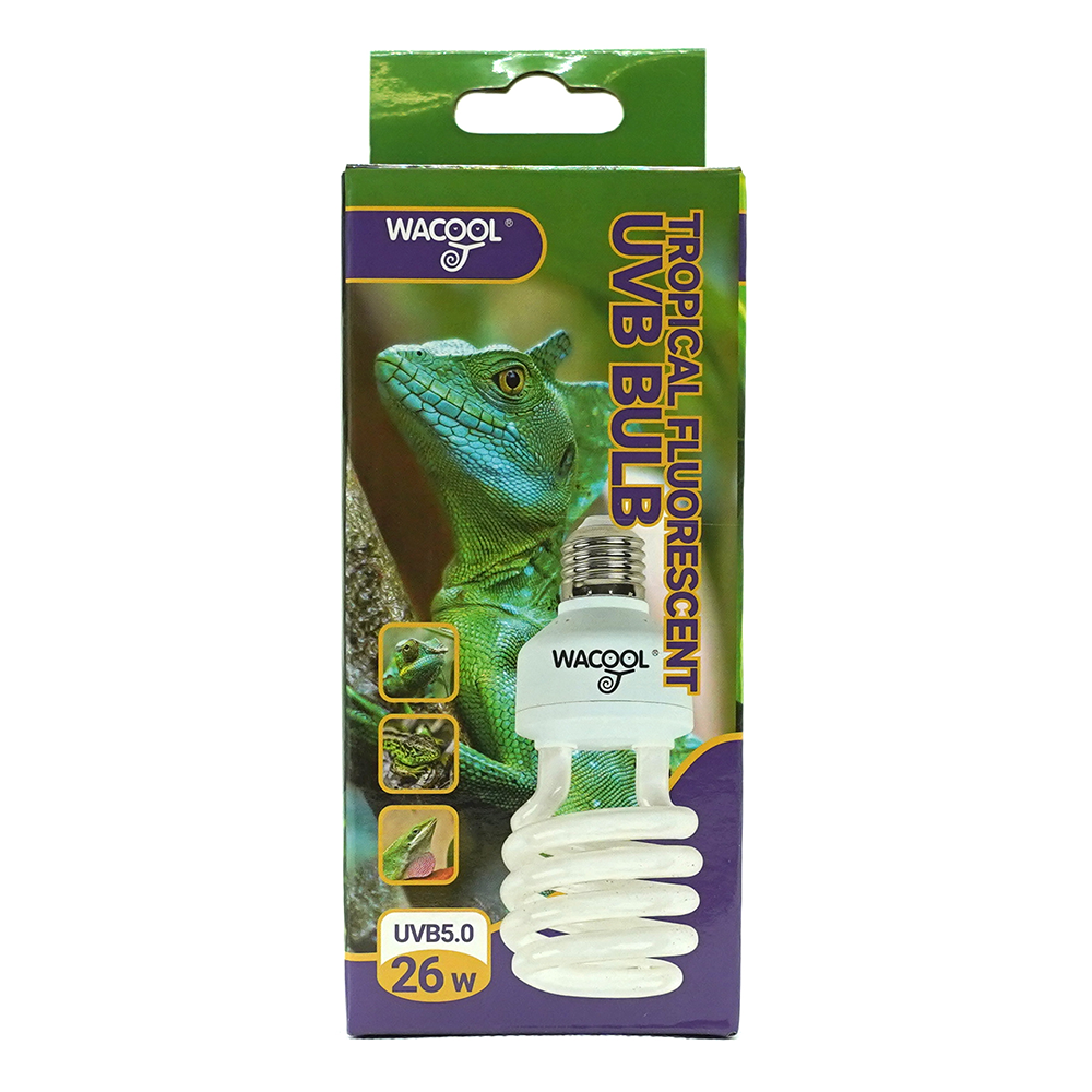 Wacool Tropical (UVB5.0) Fluorescent UVB Bulb 26W