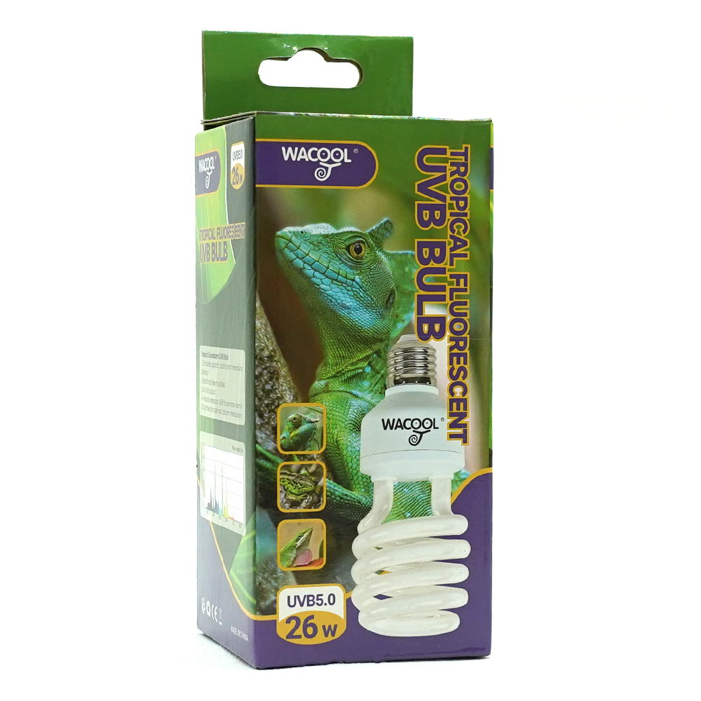 Wacool Tropical (UVB5.0) Fluorescent UVB Bulb 26W