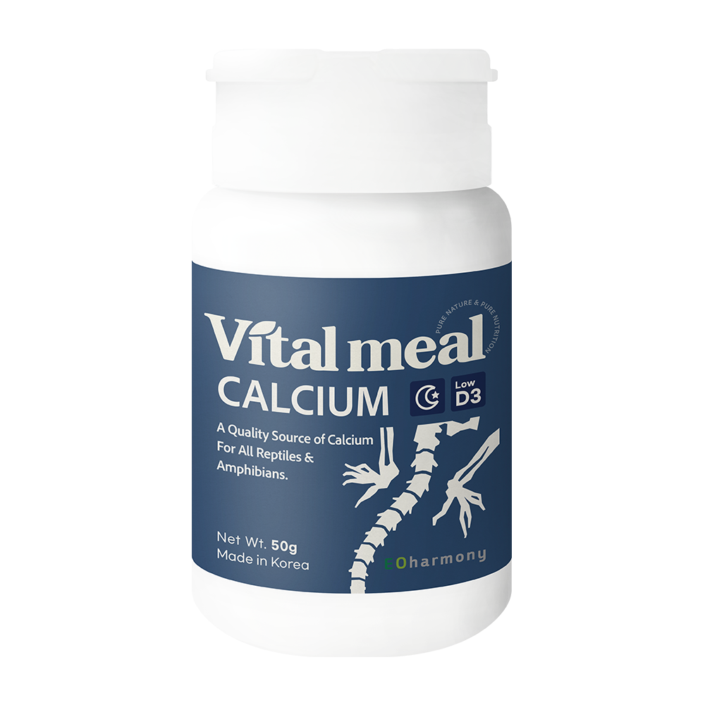 Vital Meal Calcium Low D3 for all Reptiles & Amphinians 50g