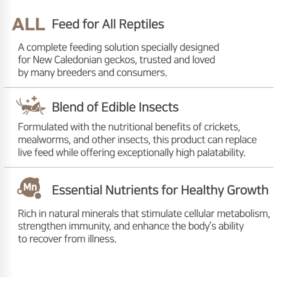 Vital Meal Cricket Gecko Food 50g